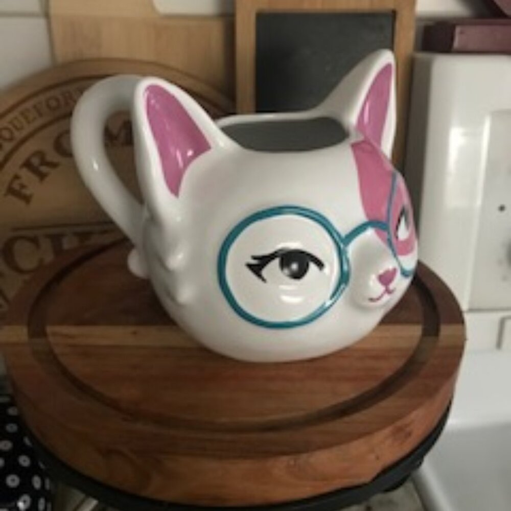 Little Blue House - Kitty Cat Book Club 3D Mug